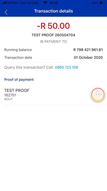 How to send proof of payment | Standard Bank